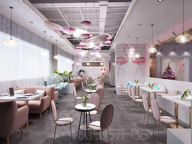杭州网红烘培店装修设计 - 装修设计案例