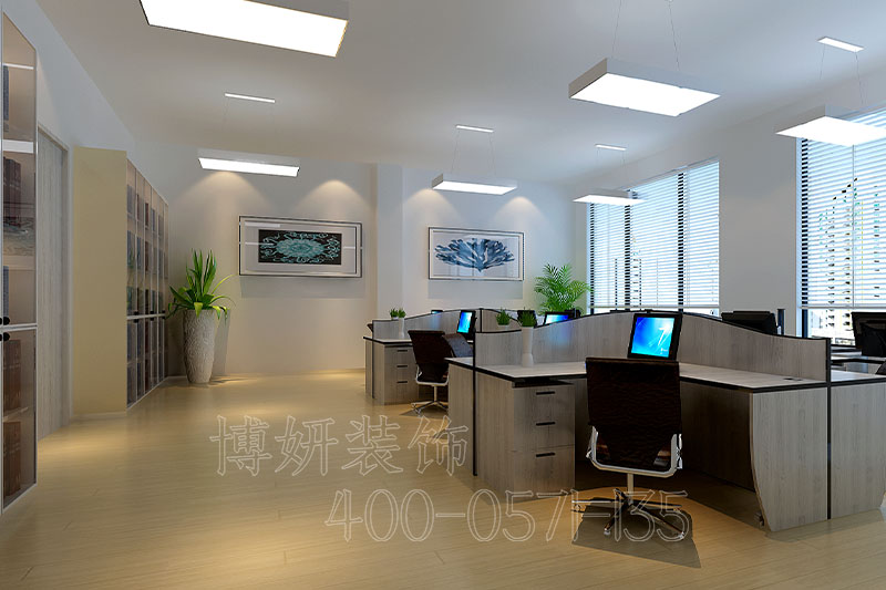 杭州餐饮公司办公室装修,餐饮办公室装修效果图,杭州办公室装修