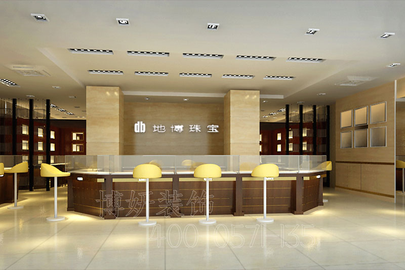 品牌珠宝店装修设计,珠宝店案例效果图 品牌珠宝店装修设计,珠宝店案例效果图