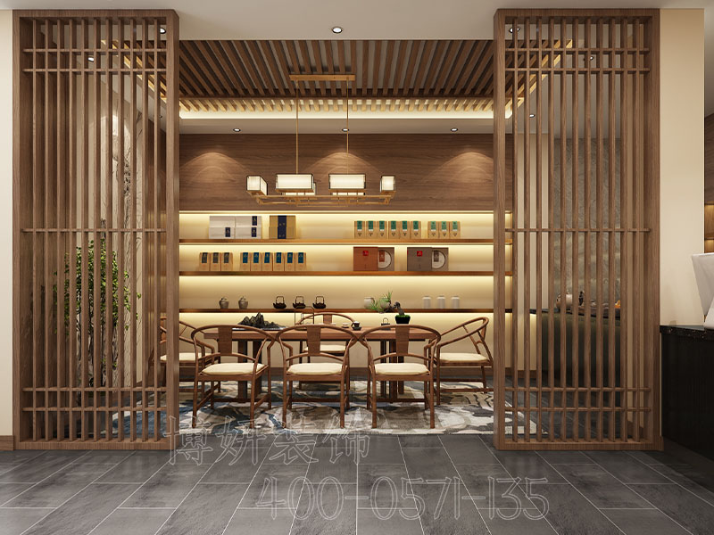 杭州正规茶室设计,杭州装修公司,杭州茶室装修